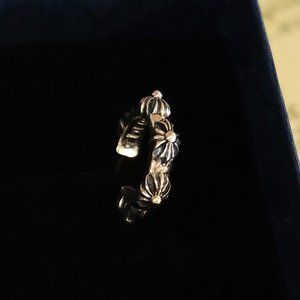 Chrome Hearts Half Hoop singular earring